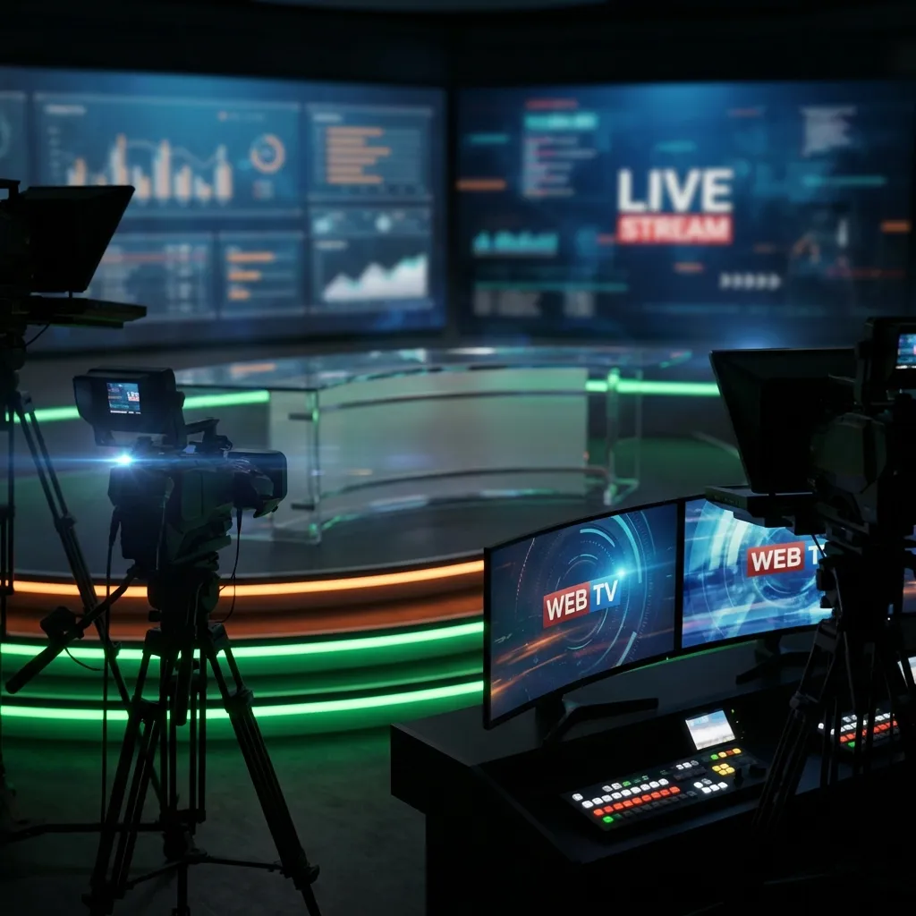 Streaming para Web TV - Estúdio de Broadcast - streaming para web tv Streaming para Web TV - Estúdio de Broadcast - streaming para web tv
